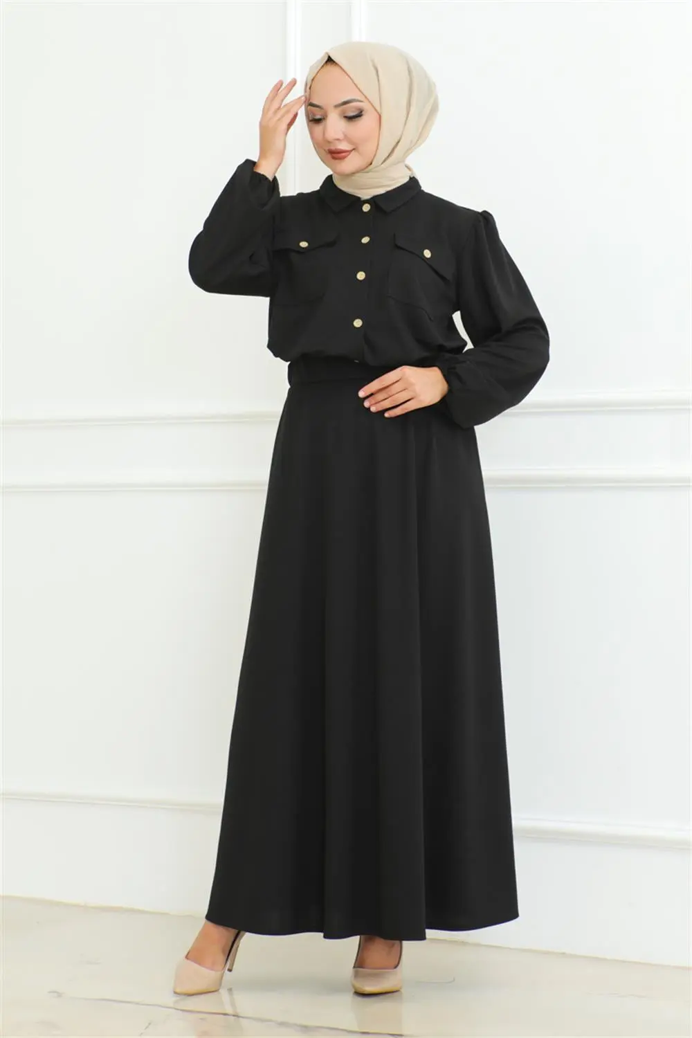 Skirted Hijab Suit-detail