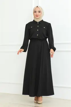 Skirted Hijab Suit