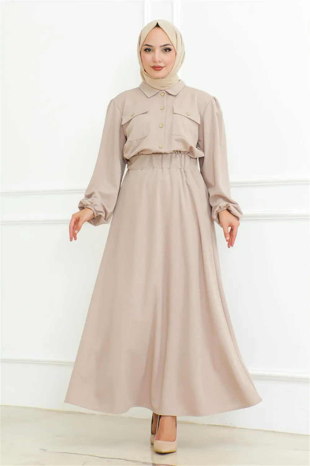 Skirted Hijab Suit-detail