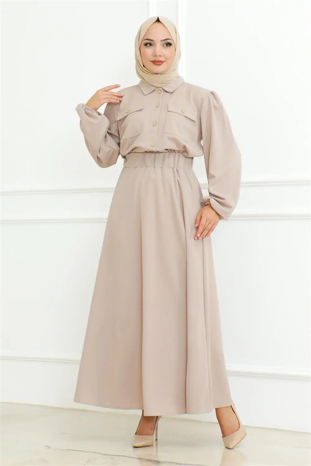 Skirted Hijab Suit-detail