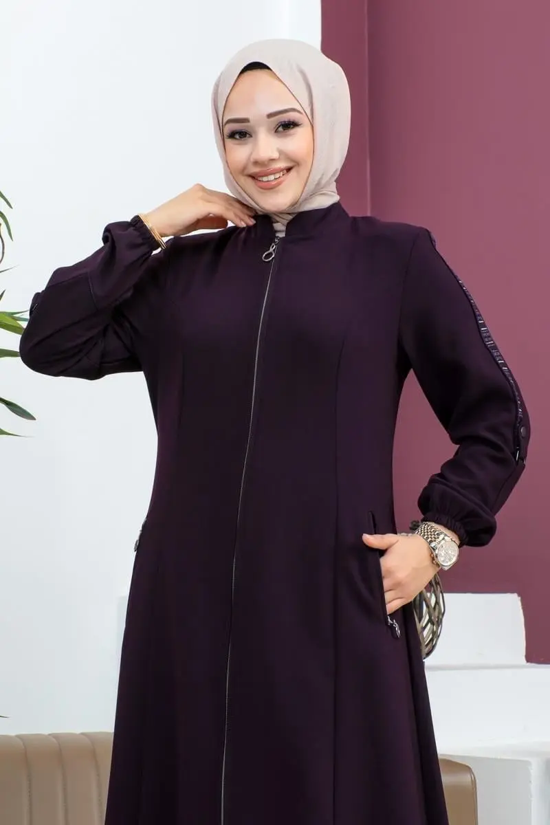 Sleeve Detailed Abaya-detail