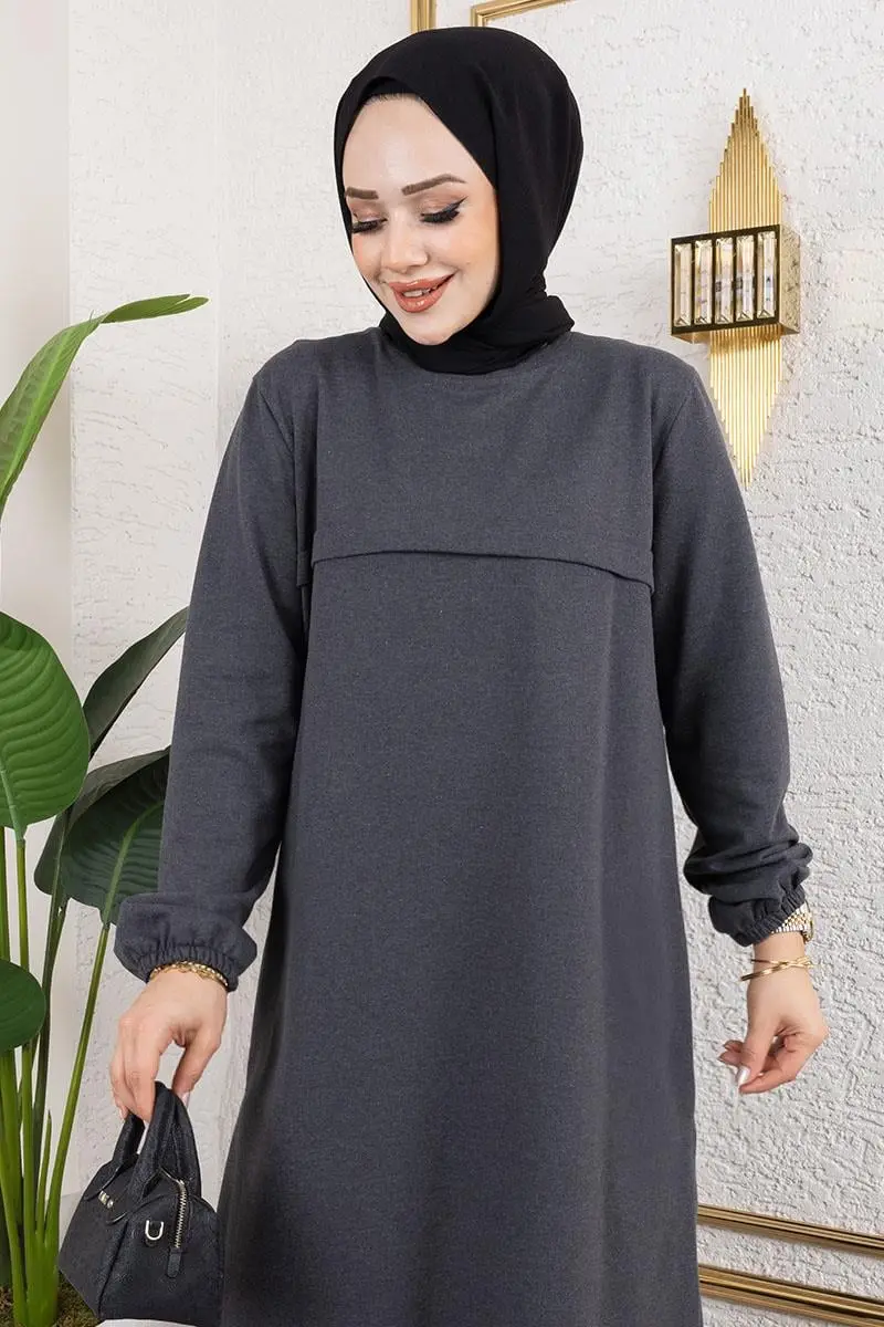 Slit Detailed Sports Suit-detail