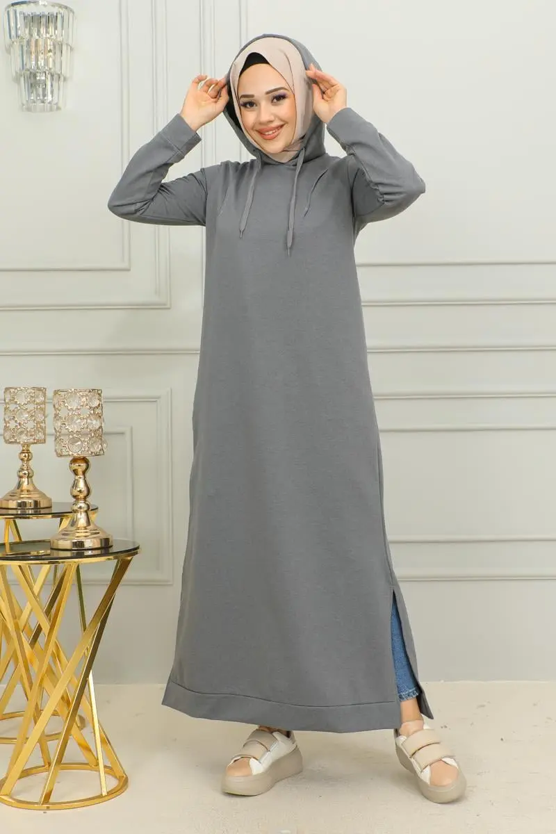 Slit Sports Dress-detail