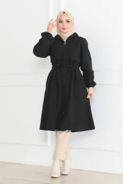 Sports Stamp Coat Brown