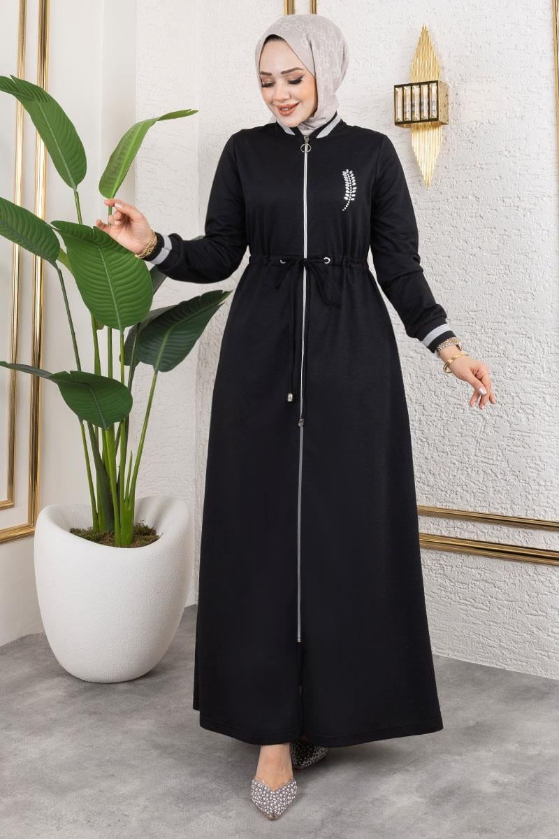 Stone Detailed Abaya