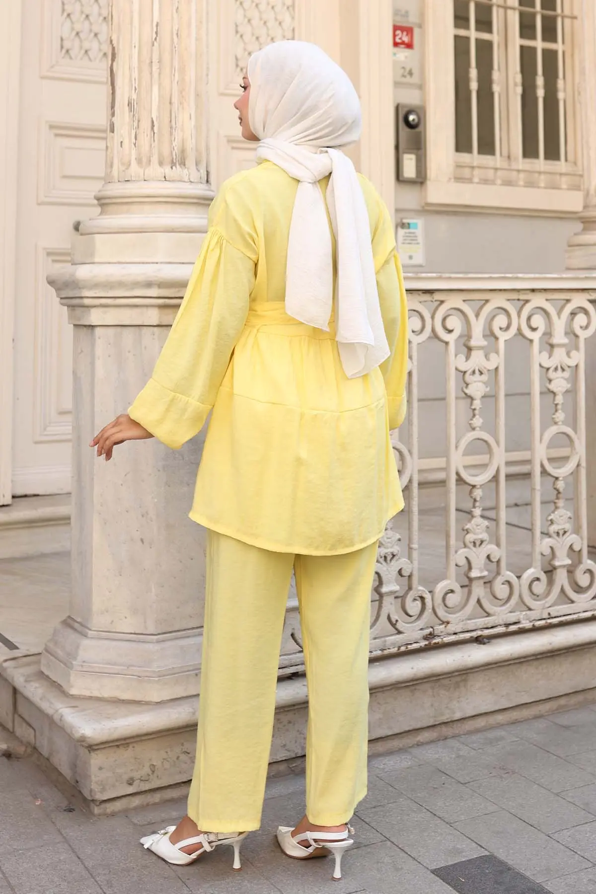 Stone Detailed Two Piece Set-detail