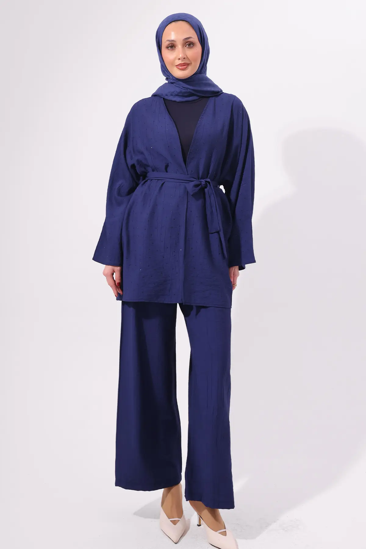 Stone Embellished Two-piece Set-detail