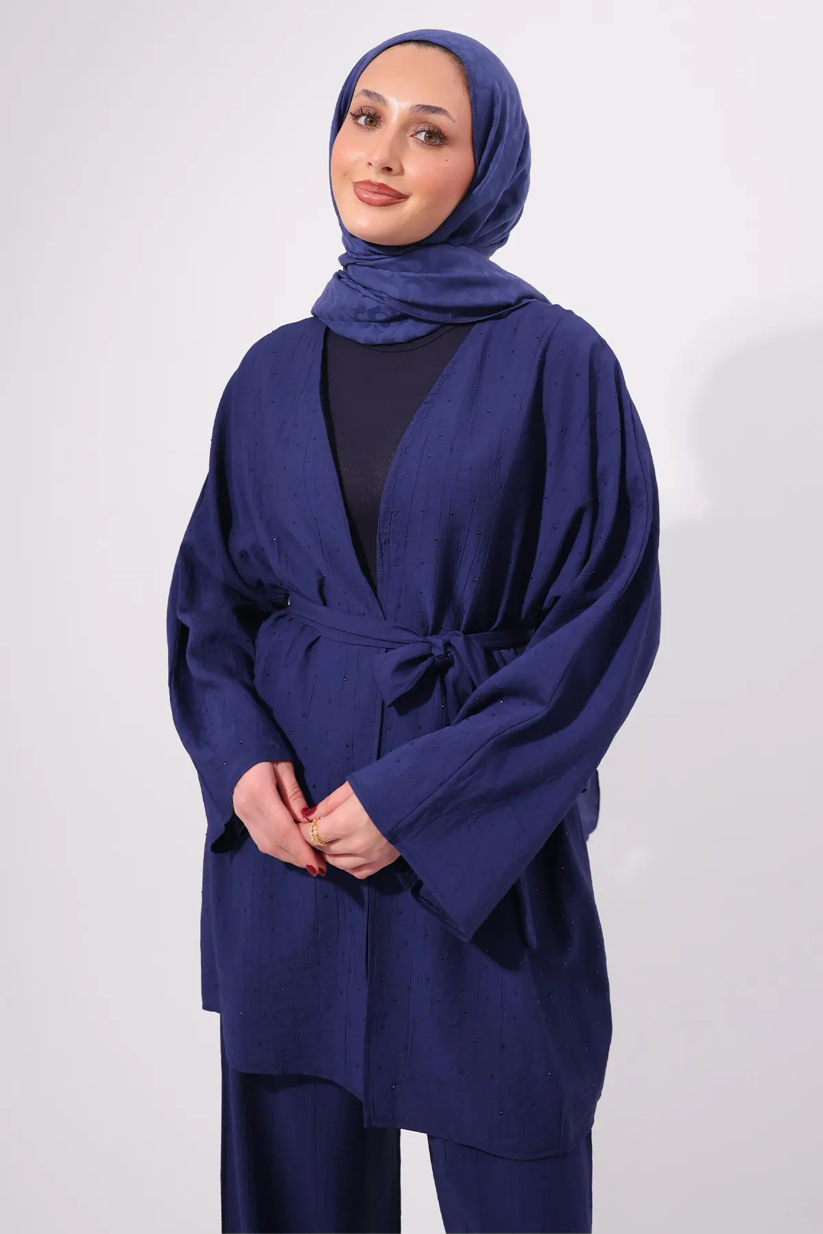 Stone Embellished Two-piece Set-detail