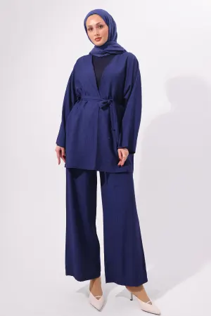 Stone Embellished Two-piece Set