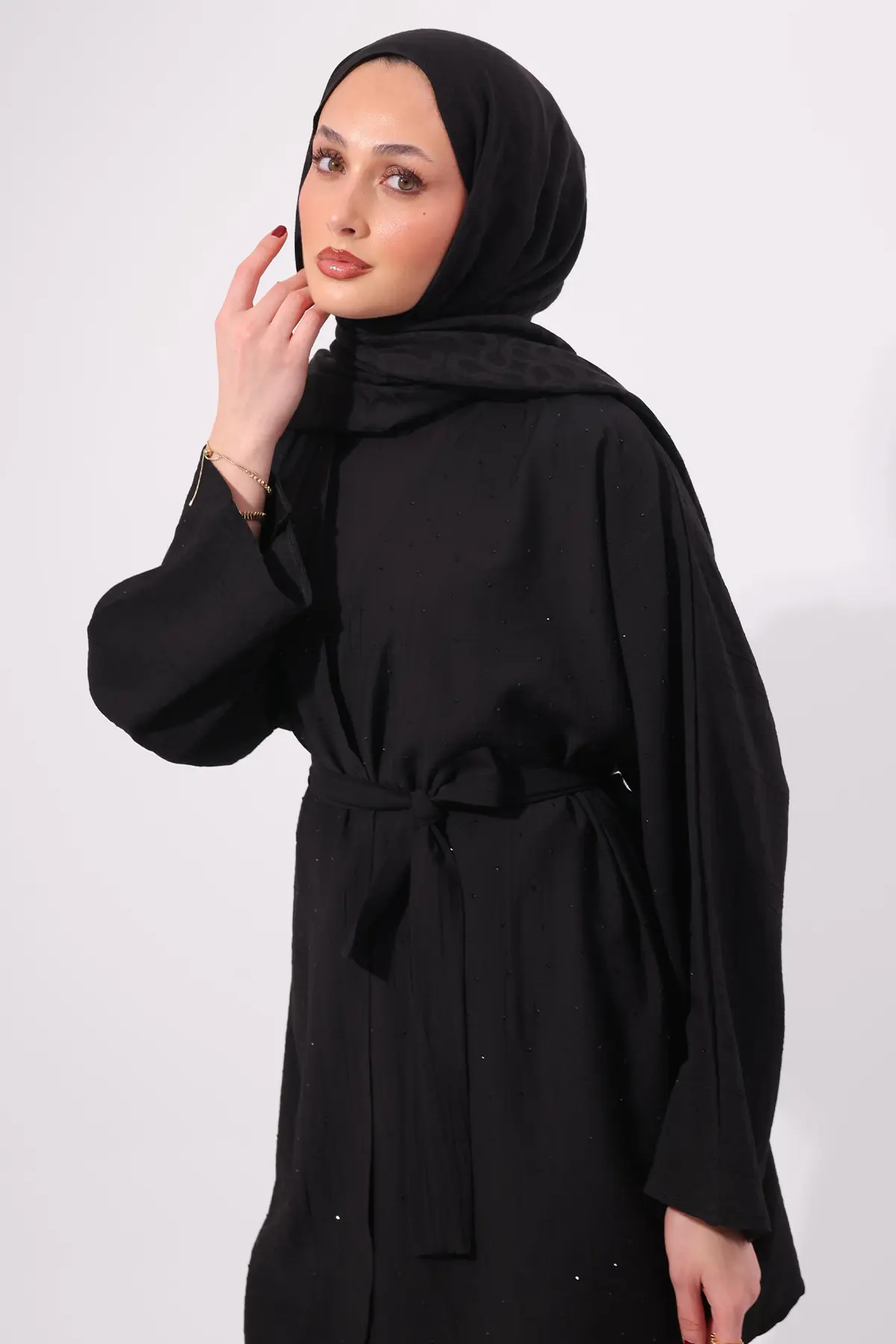 Stone Embellished Two-piece Set-detail