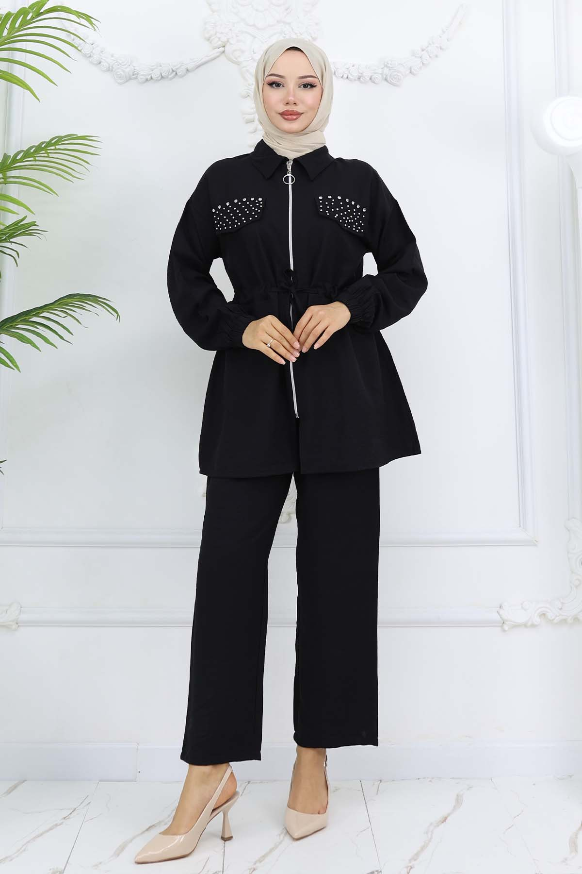 Stoned Linen Ayrobin Suit