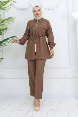 Stoned Linen Ayrobin Suit