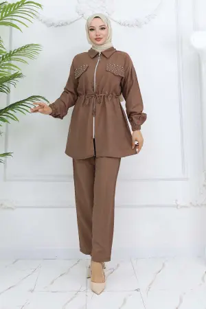 Stoned Linen Ayrobin Suit