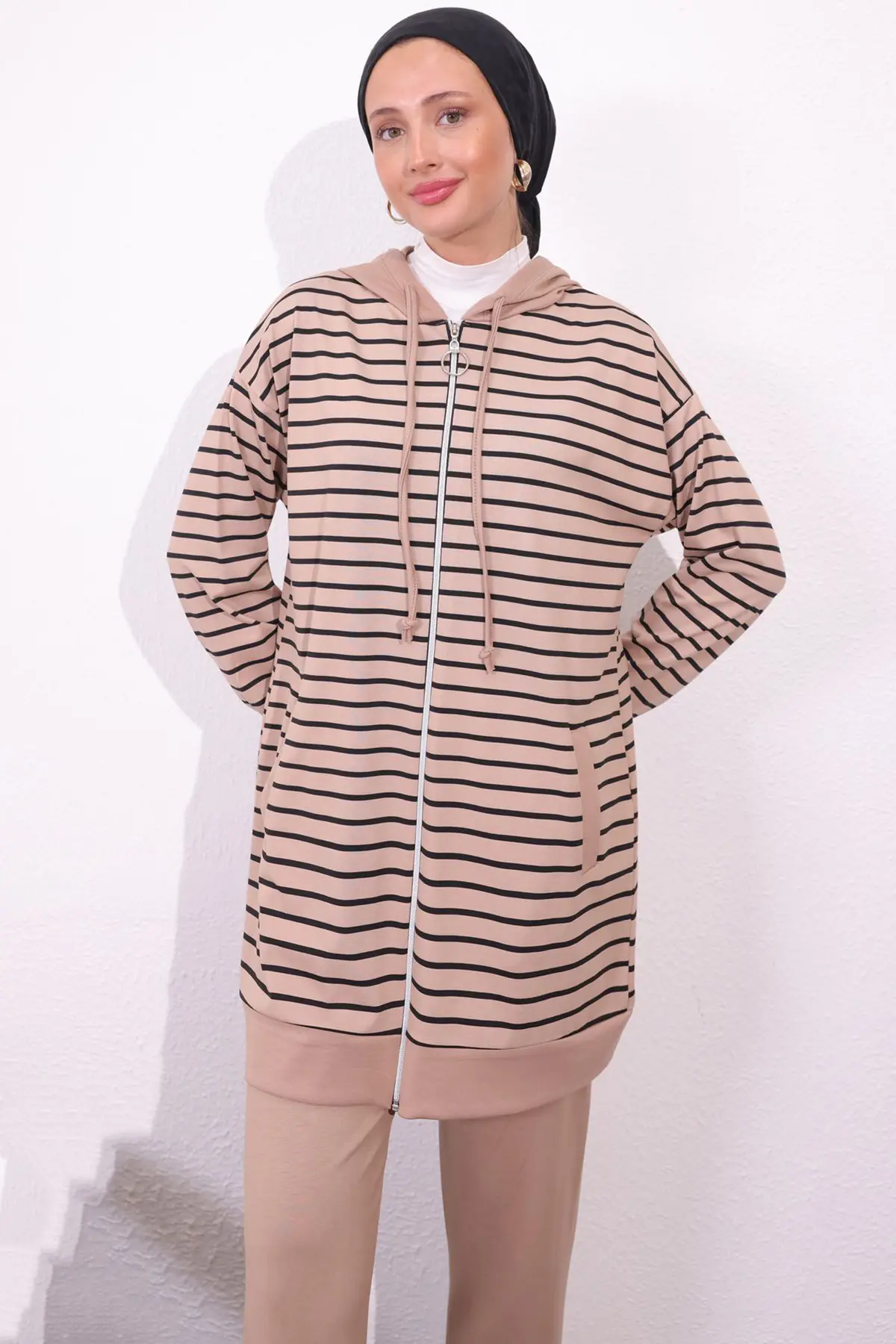 Striped Double Suit-detail