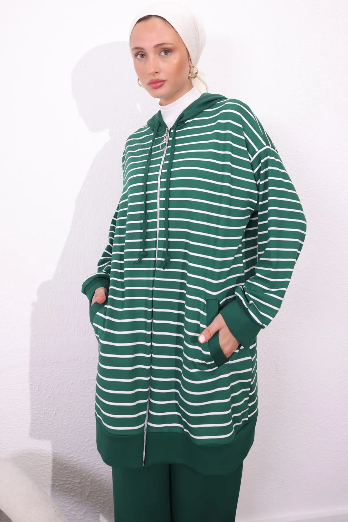 Striped Double Suit-detail