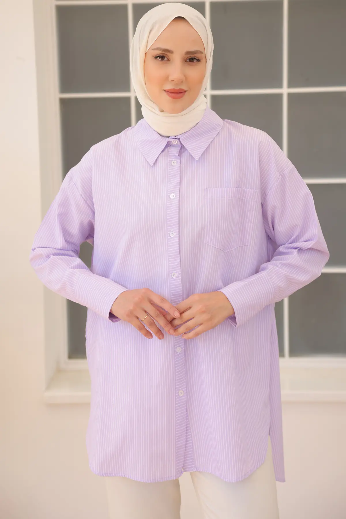 Striped Shirt-detail