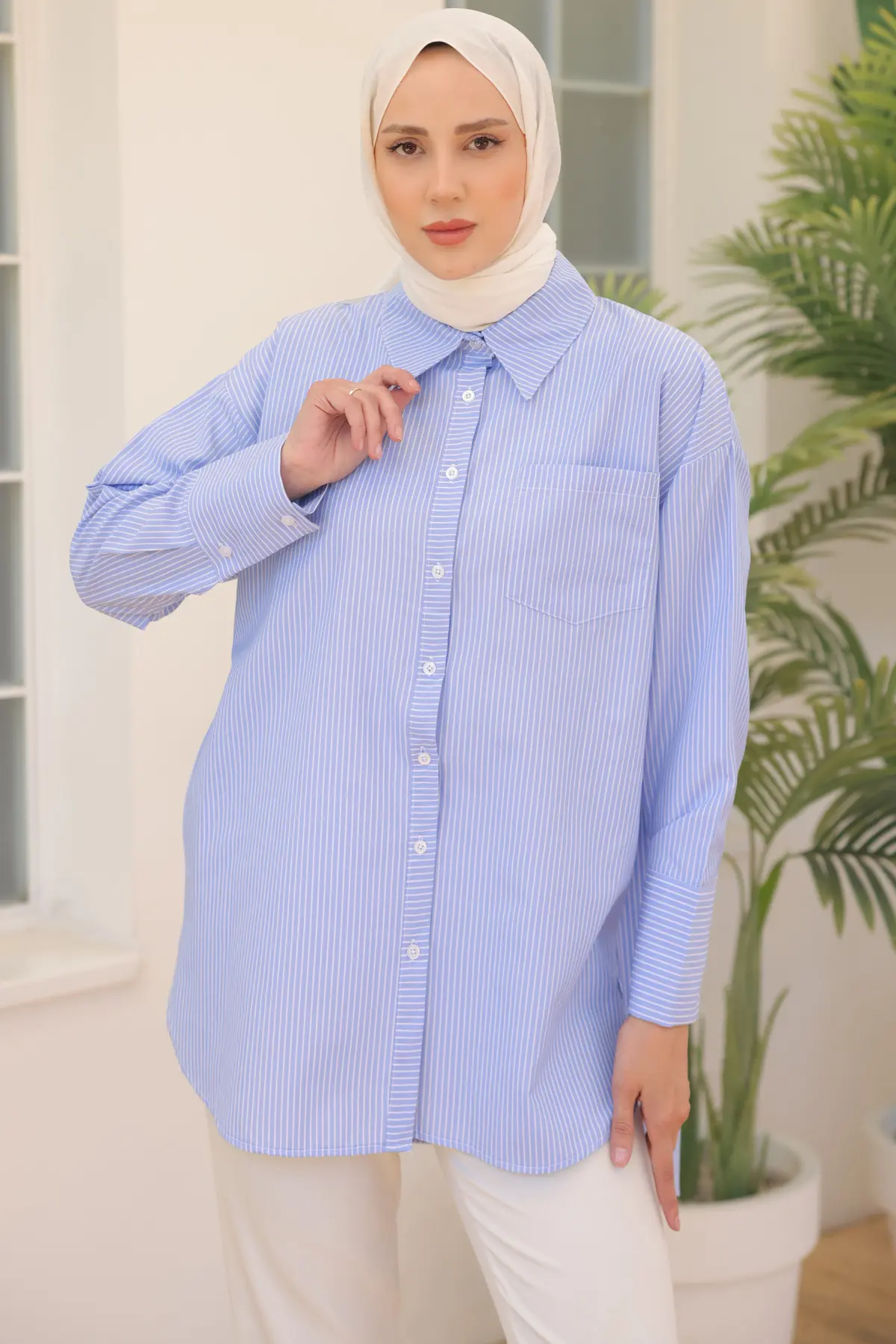 Striped Shirt-detail