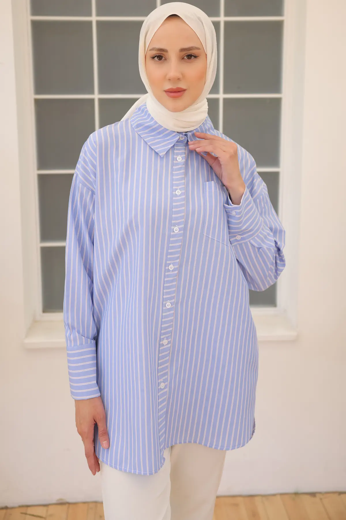 Striped Shirt-detail