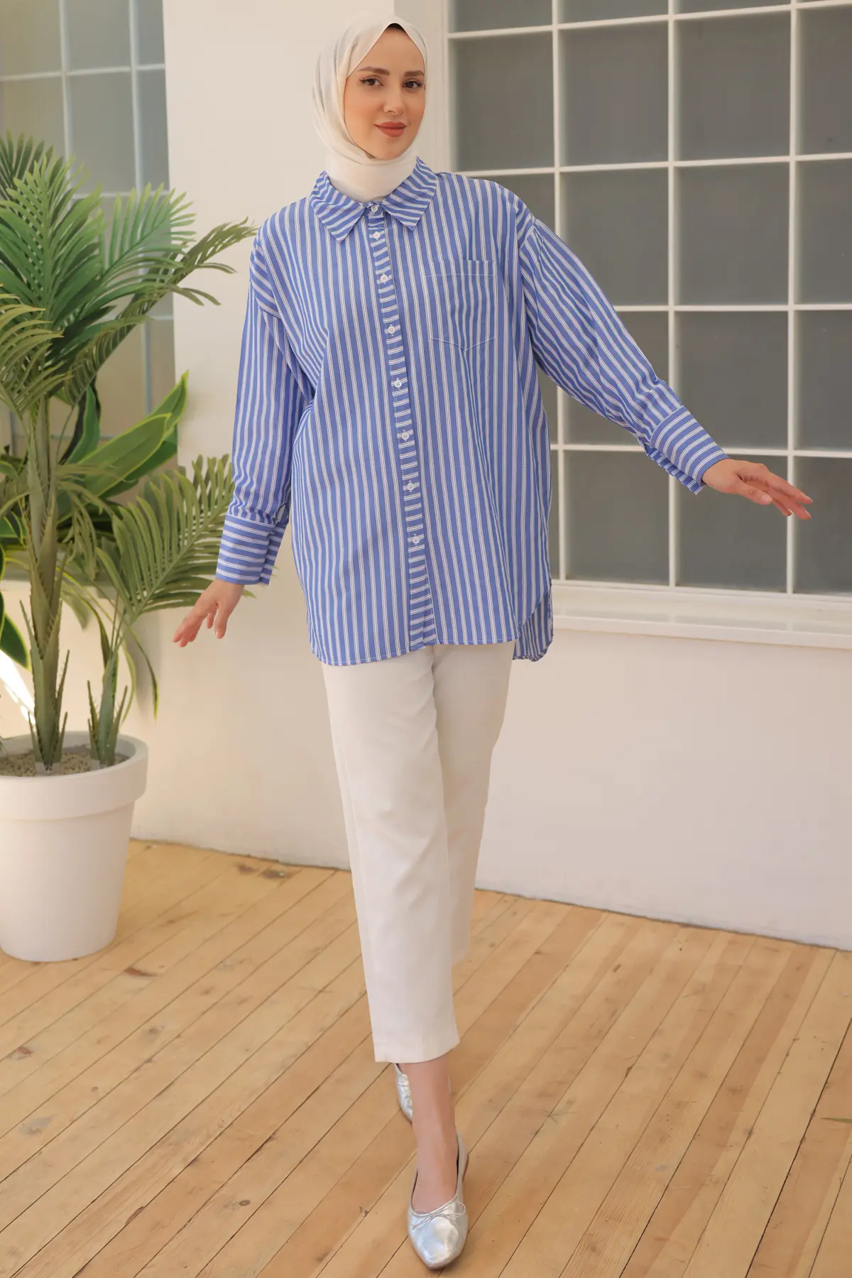 Striped Shirt-detail