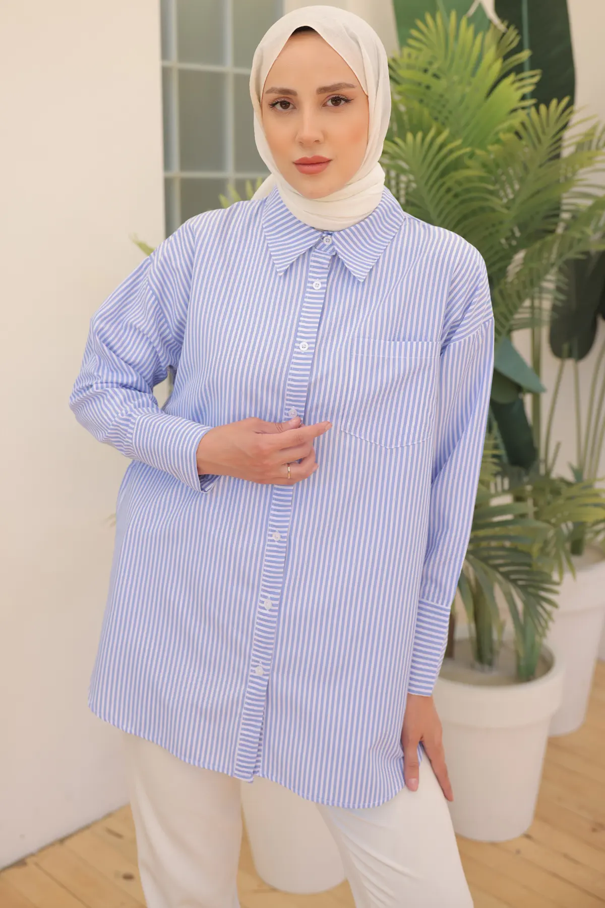 Striped Shirt-detail