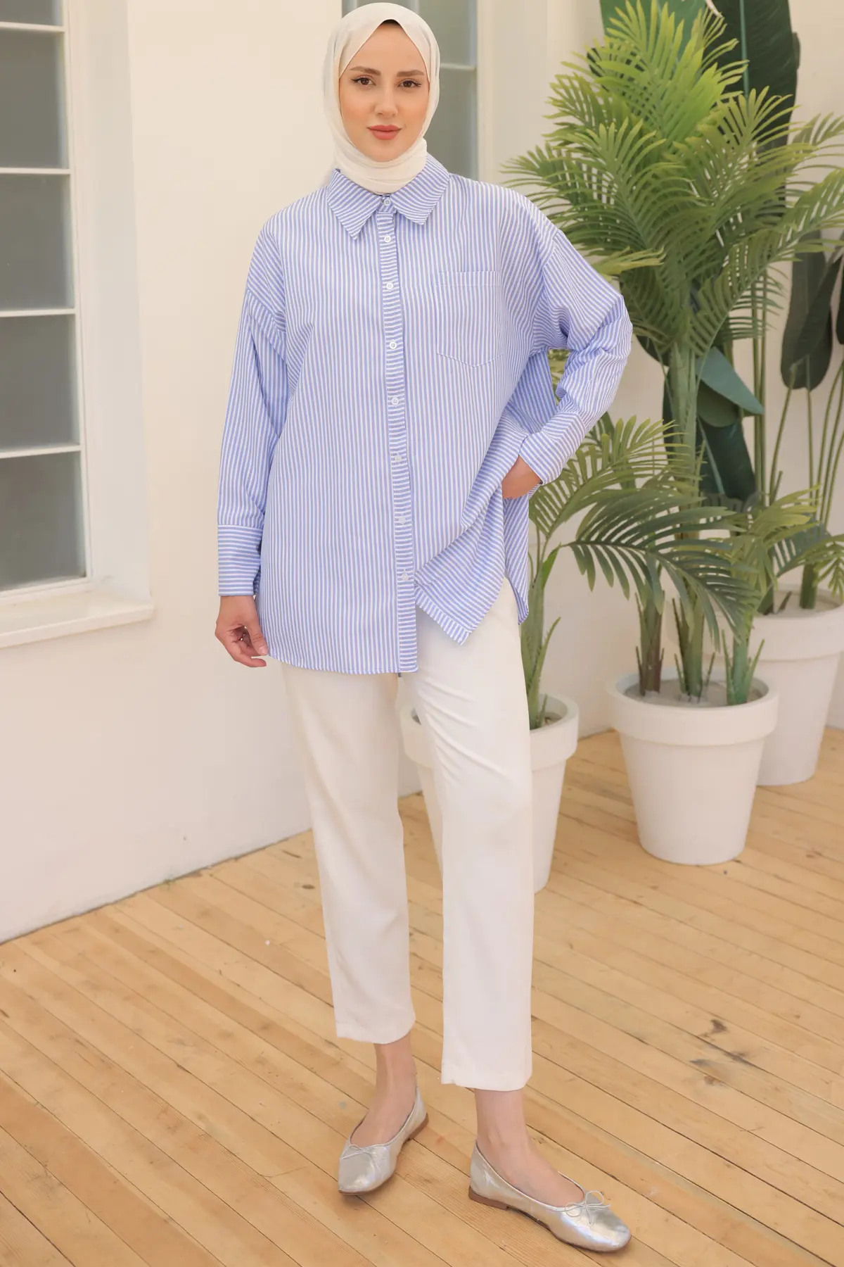 Striped Shirt-detail