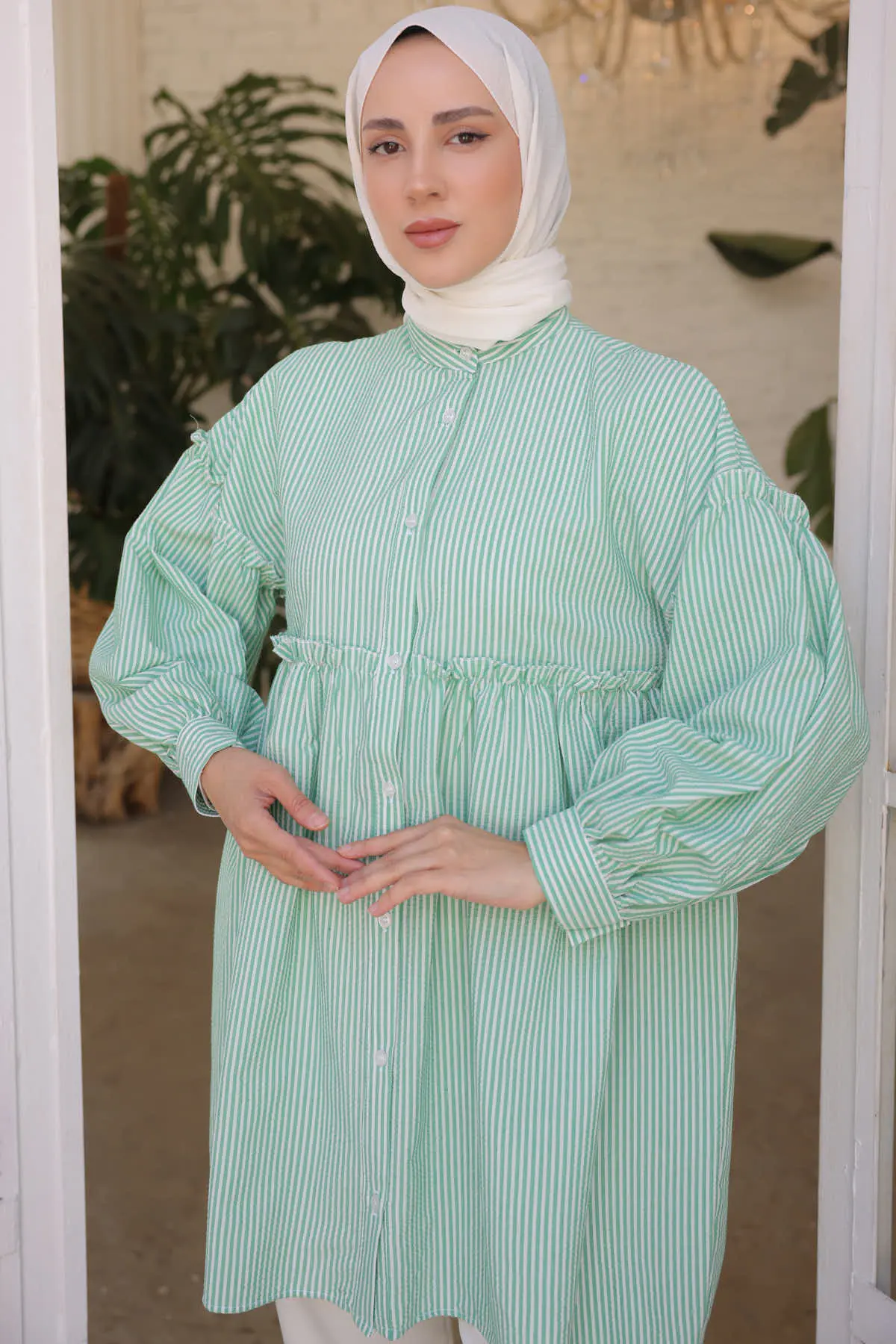 Striped Shirt-detail