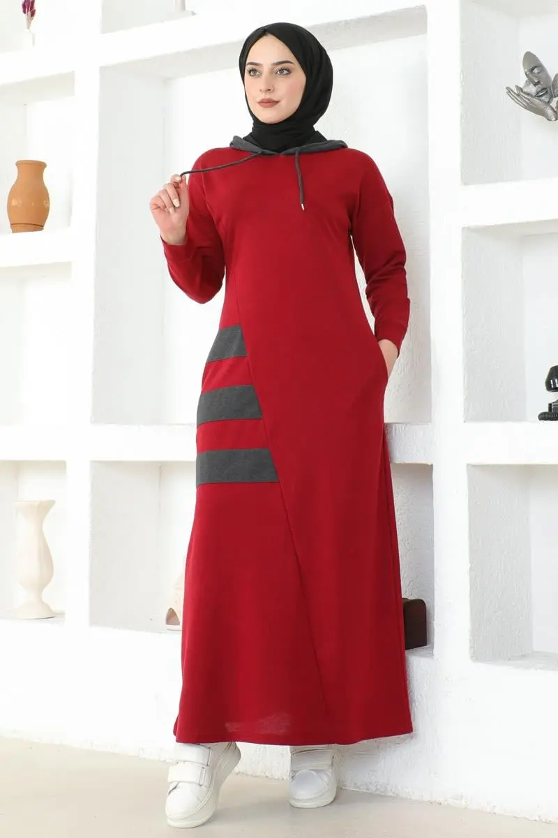 Striped Sport Dress-detail