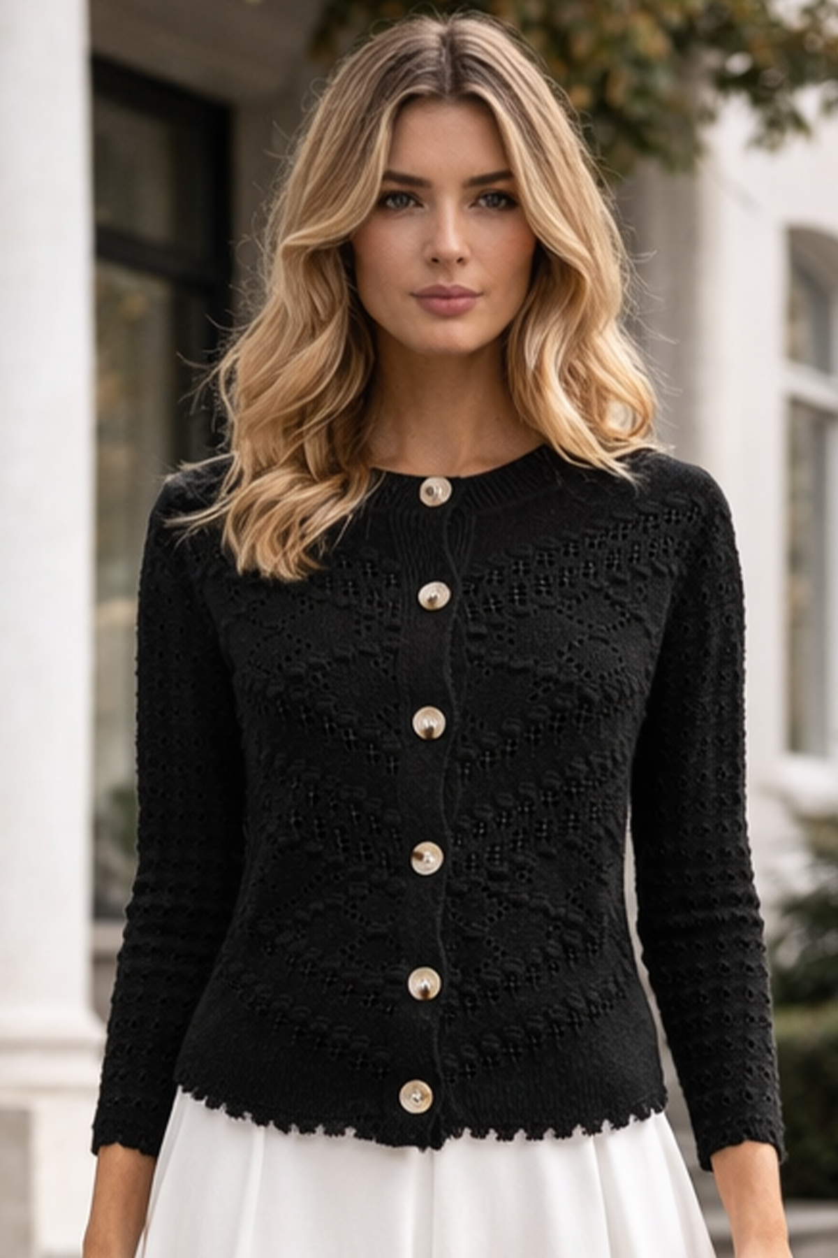 Summer Cotton Cardigan