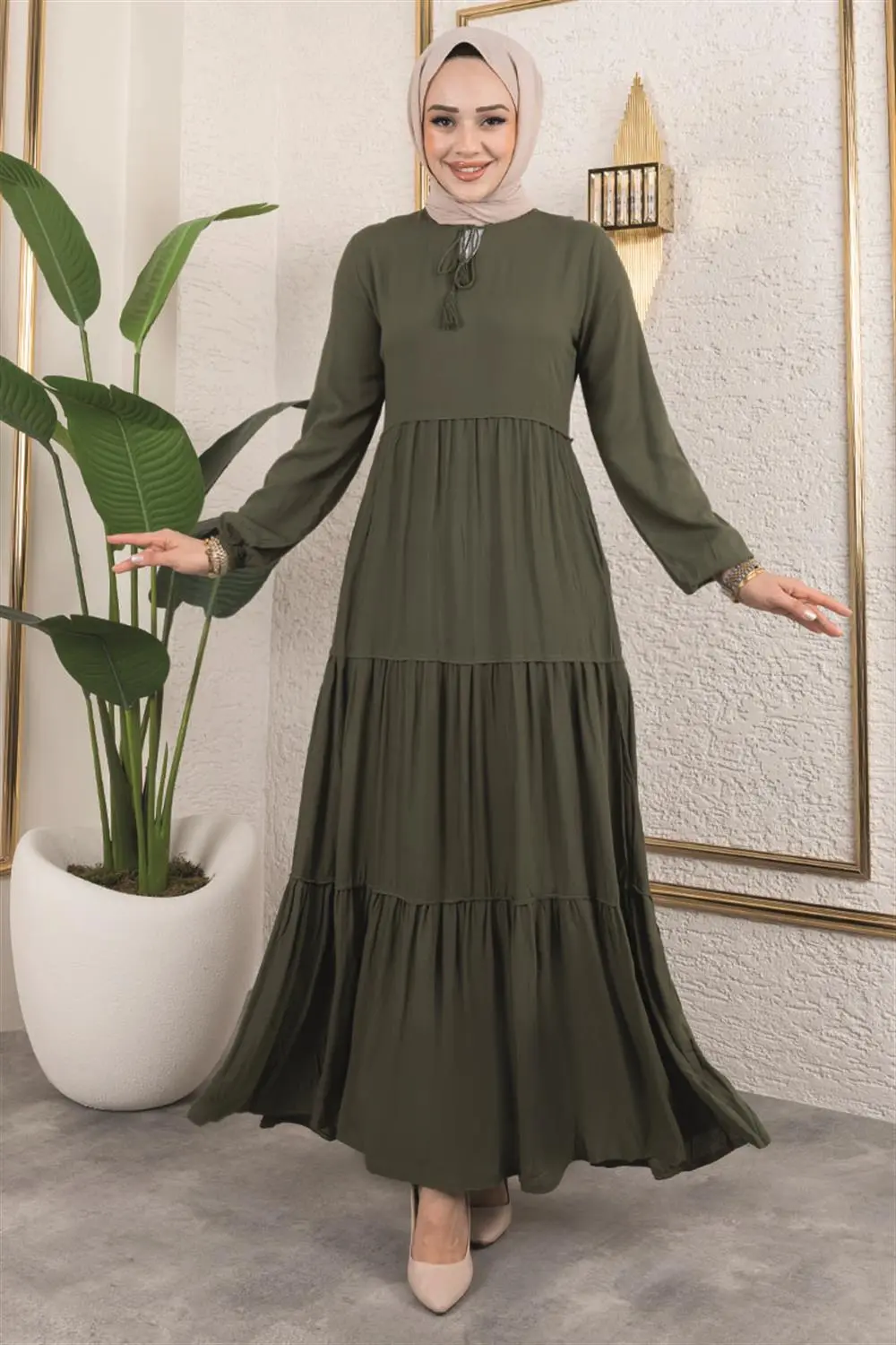 Tassel Detailed Dress-detail