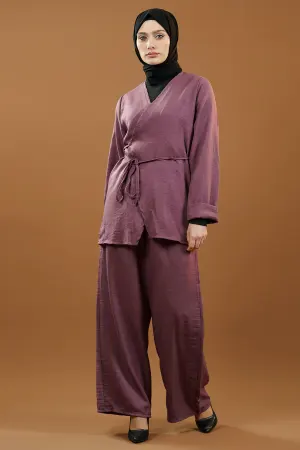Tie-up Kimono Suit
