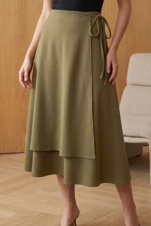 Tie-up Scuba Skirt