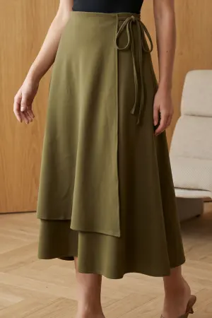 Tie-up Scuba Skirt