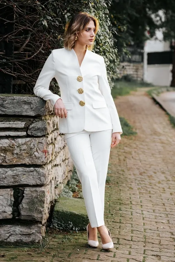 Tina Trousers Jacket Suit-detail