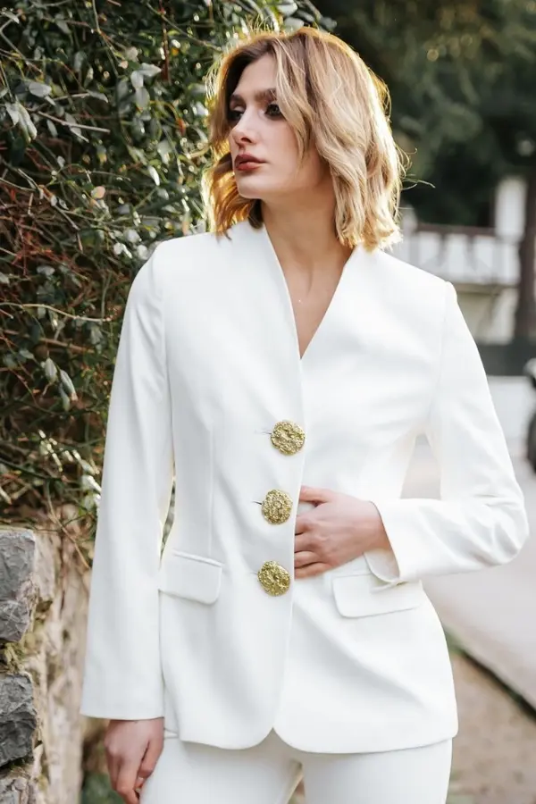 Tina Trousers Jacket Suit-detail