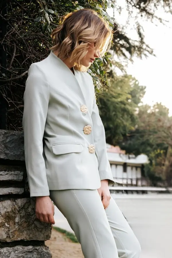 Tina Trousers Jacket Suit-detail