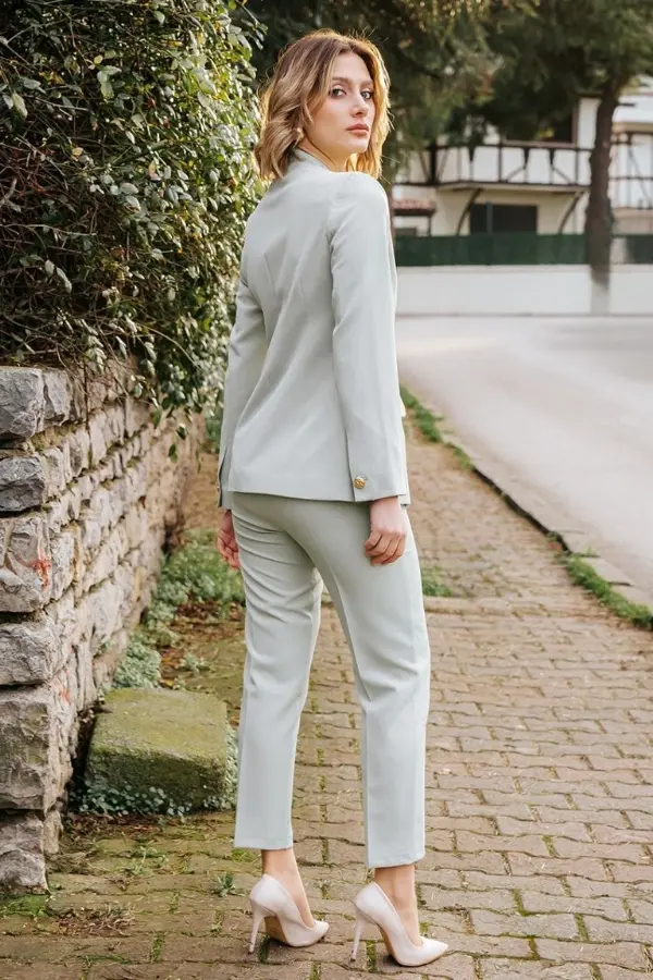 Tina Trousers Jacket Suit-detail