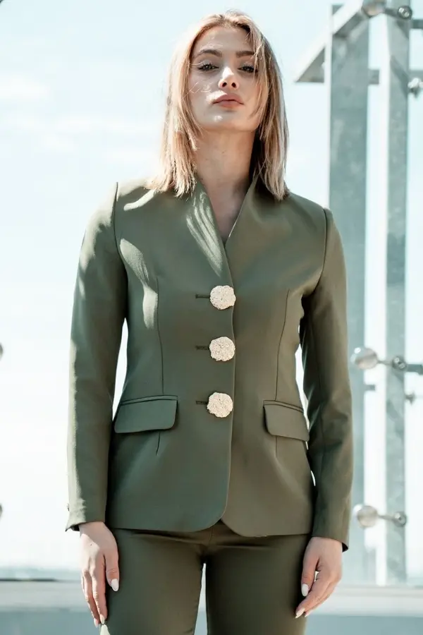 Tina Trousers Jacket Suit-detail