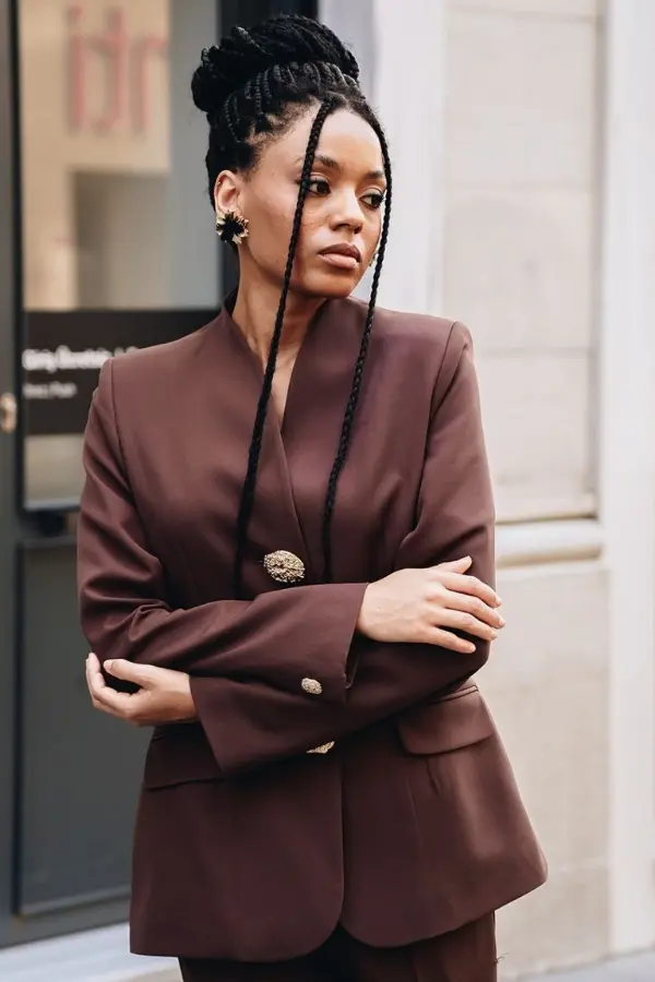 Tina Trousers Jacket Suit-detail