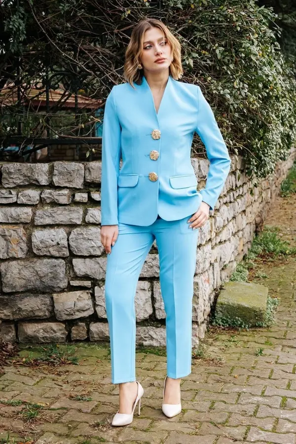 Tina Trousers Jacket Suit-detail