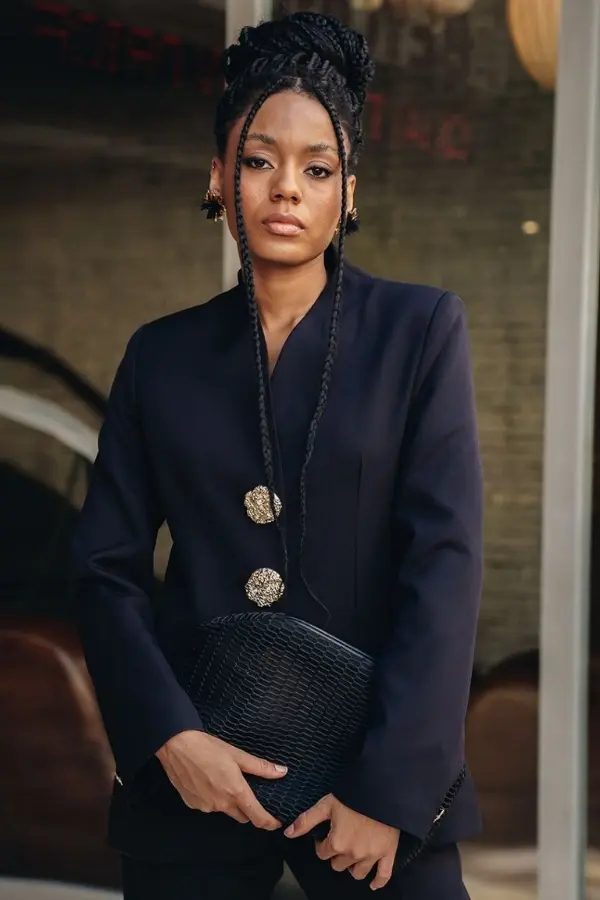 Tina Trousers Jacket Suit-detail