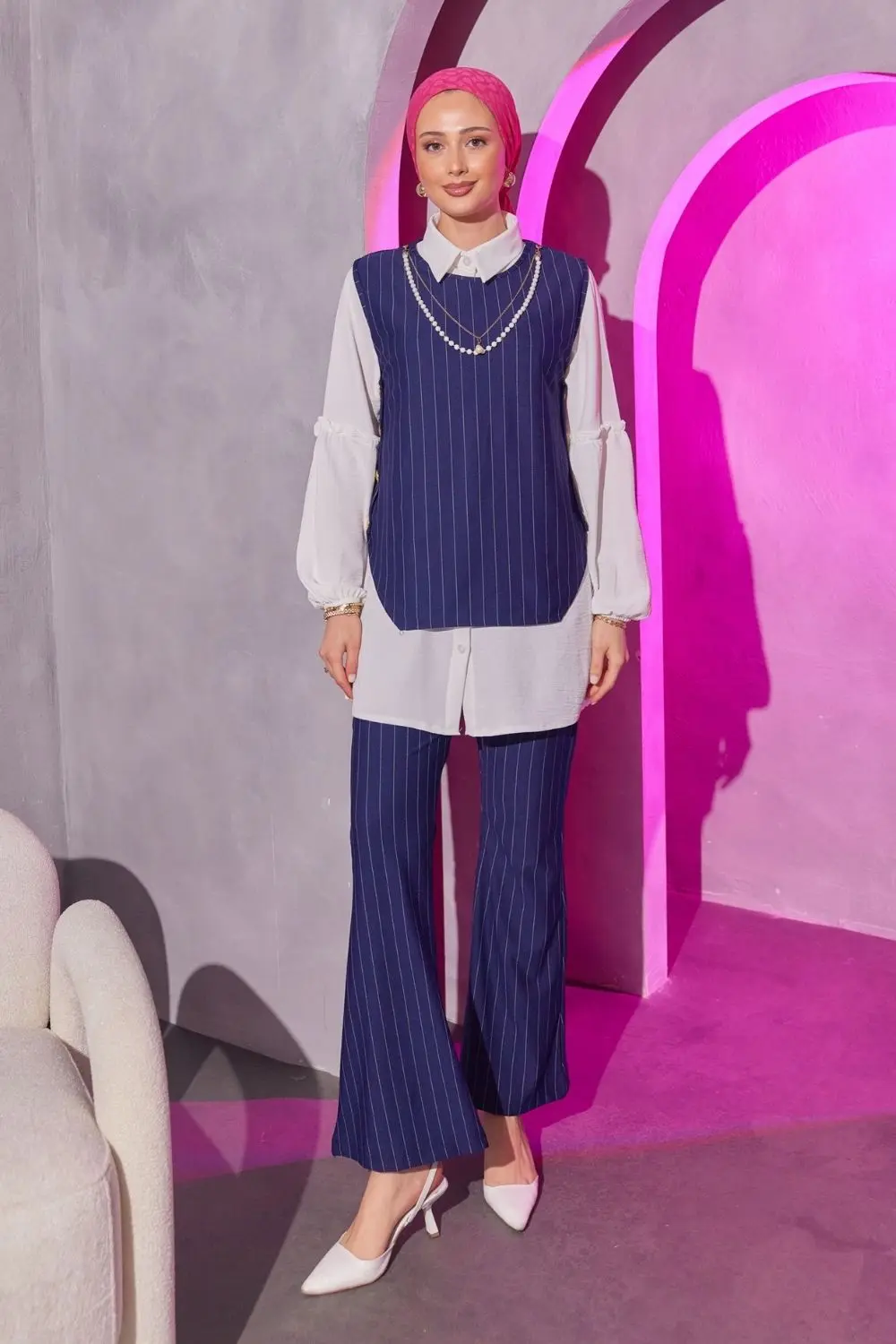 Triple Striped Set-detail