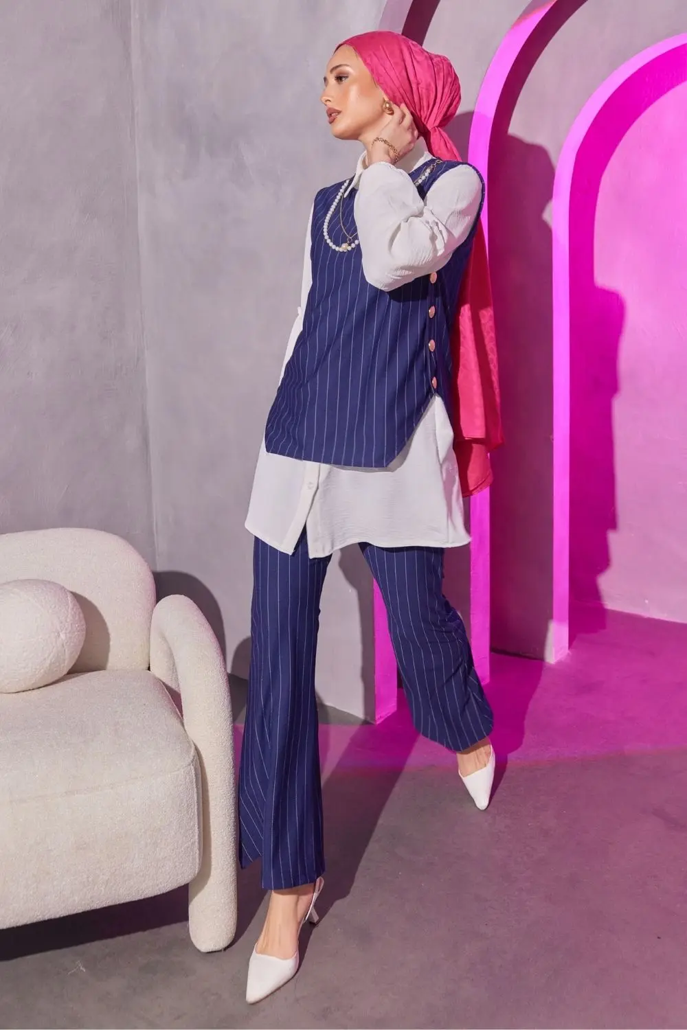 Triple Striped Set-detail