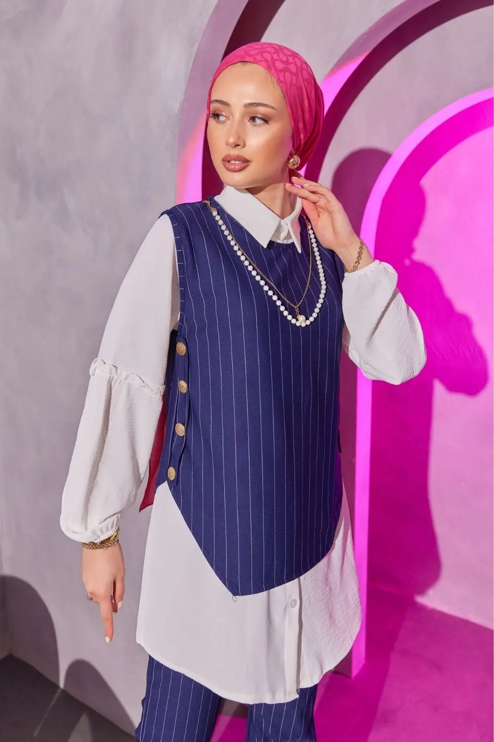 Triple Striped Set-detail