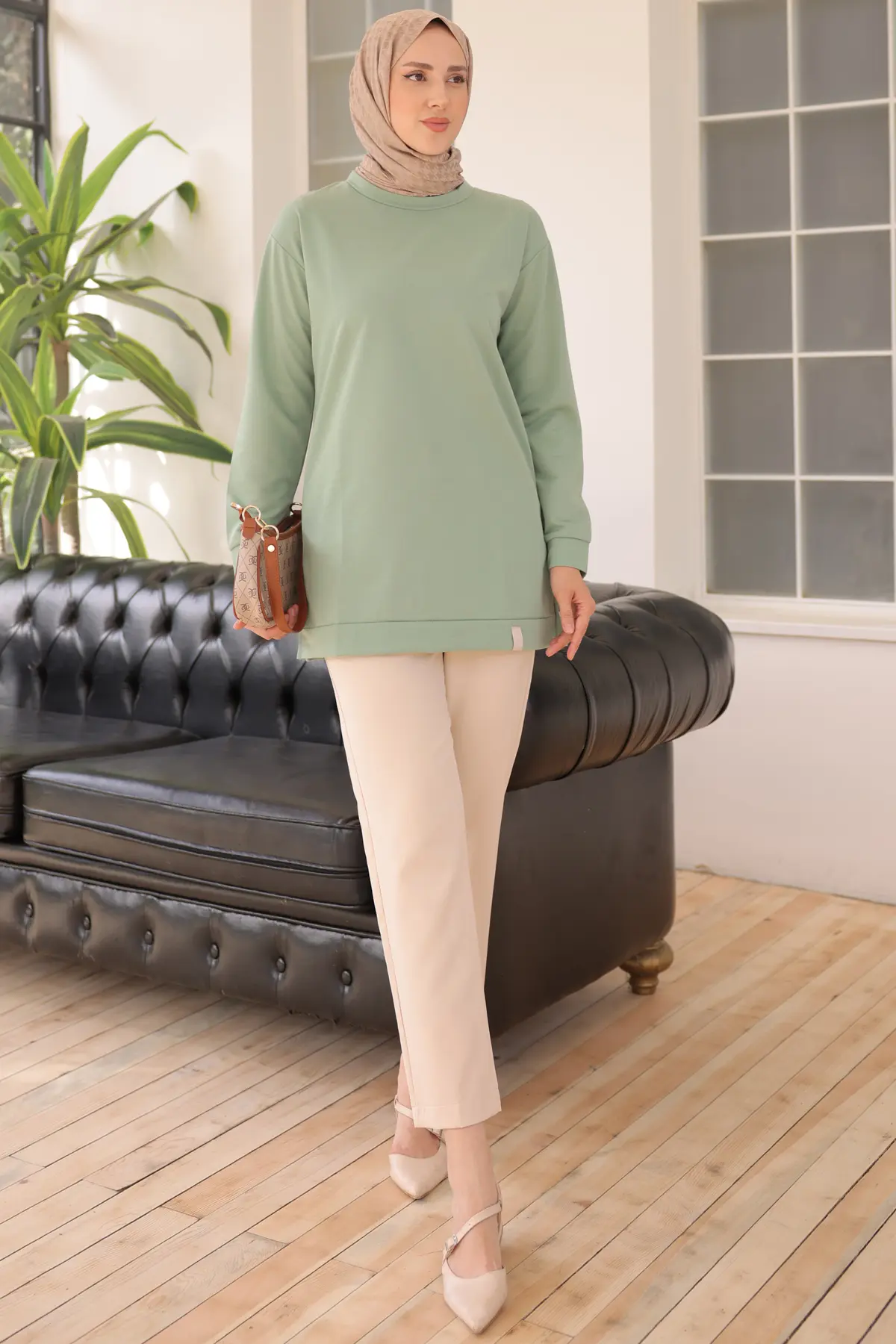 TUNIC SWEATSHIRT