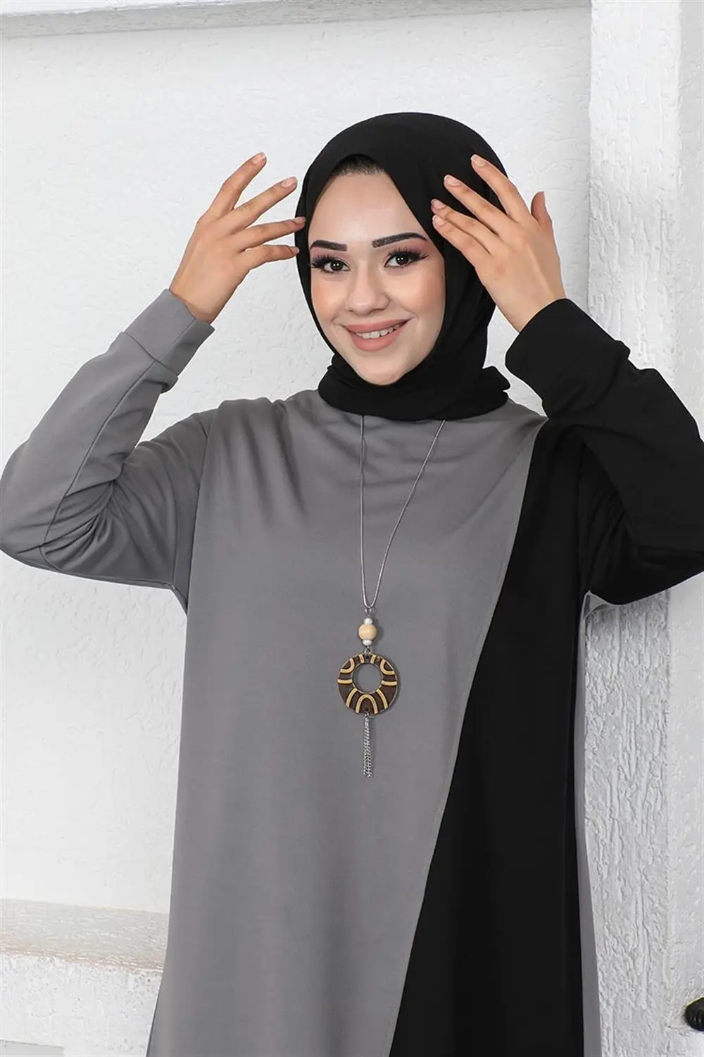 Two Color Long Double Suit-detail