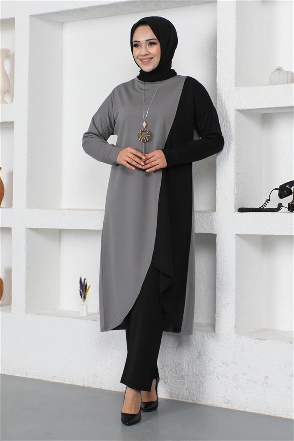 Two Color Long Double Suit