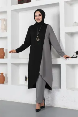 Two Color Long Double Suit