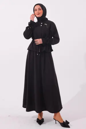 Two-piece Set With Brooch