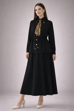 Two-piece Set With Scarf