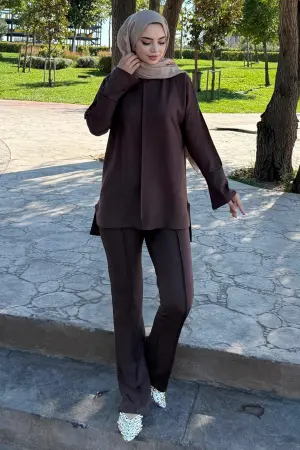 Two-piece Set With Stitching Detail